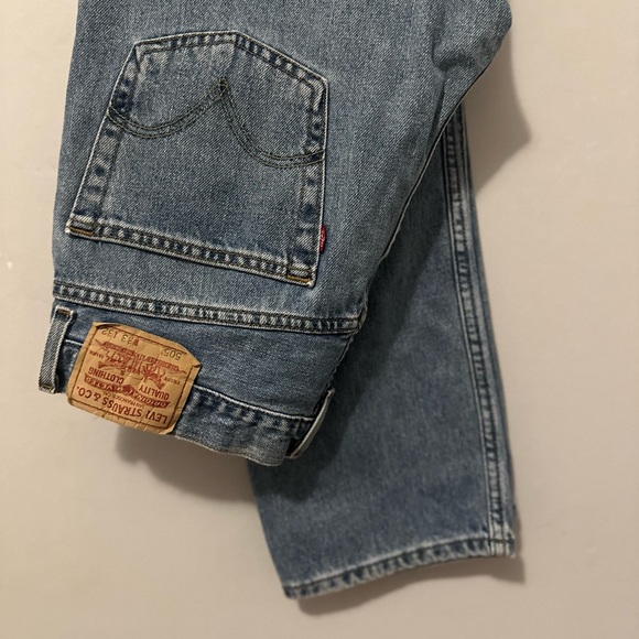 Men’s Vintage 505 Levi Jeans - Straight W33 L32 - Picture 2 of 5